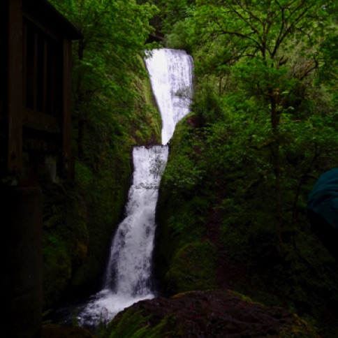 Bridal Veil Falls from the base